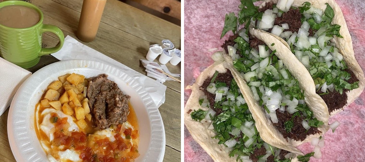 La Cabanita Breakfast Tacos